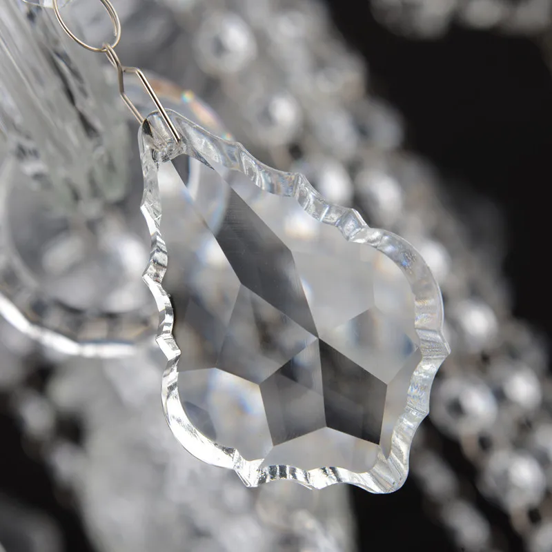 XL Современная хрустальная люстра светодиодные лампы большие подвесные люстры