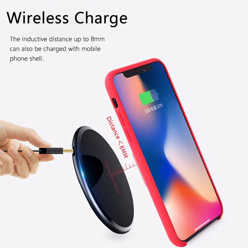 ALBK Original Official Silicone Case For iPhone 7 8 Plus Apple X XS Max XR 6 6S 5 5S SE Cover Funda |
