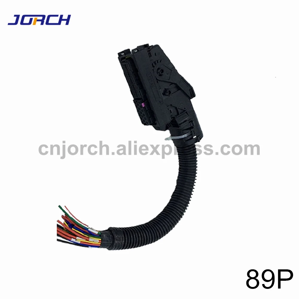 89Pin 36Pin 16Pin EDC7 Common Rail разъем ПК плата ECU розетка Автомобильная Форсунка модуль штекер с проводом жгут для Boschs - Цвет: 89 pin