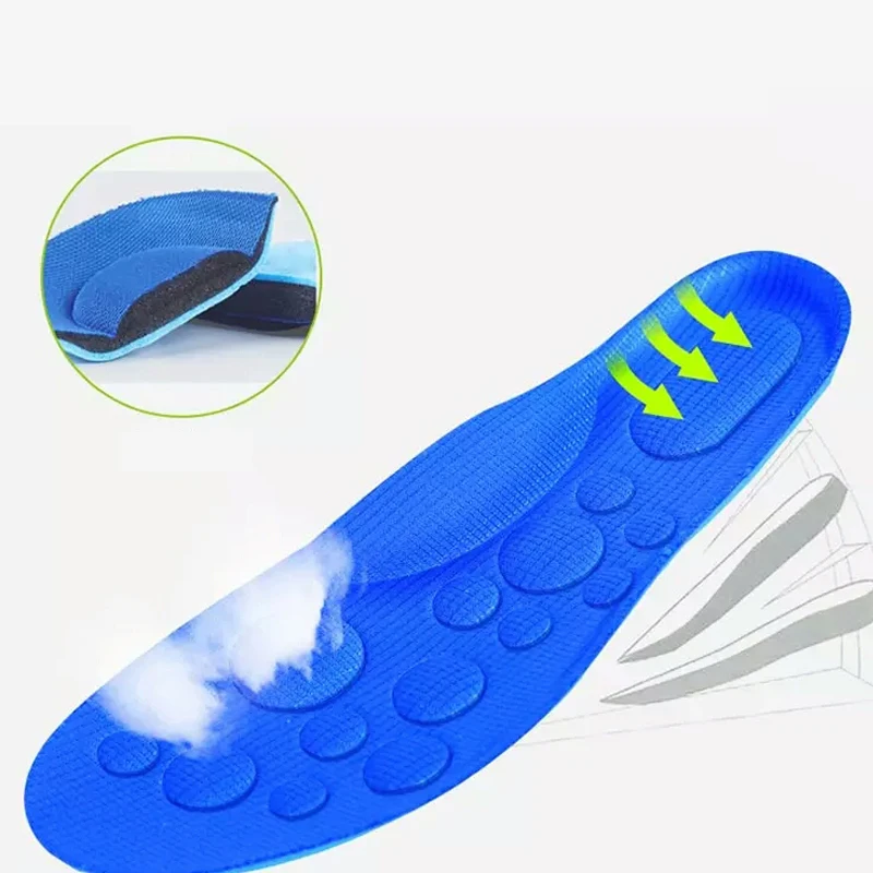 EXPfoot Memory foam унисекс стрейч дышащий дезодорант обувь Мягкая облегчающая боль Беговая Подушка стельки вставка