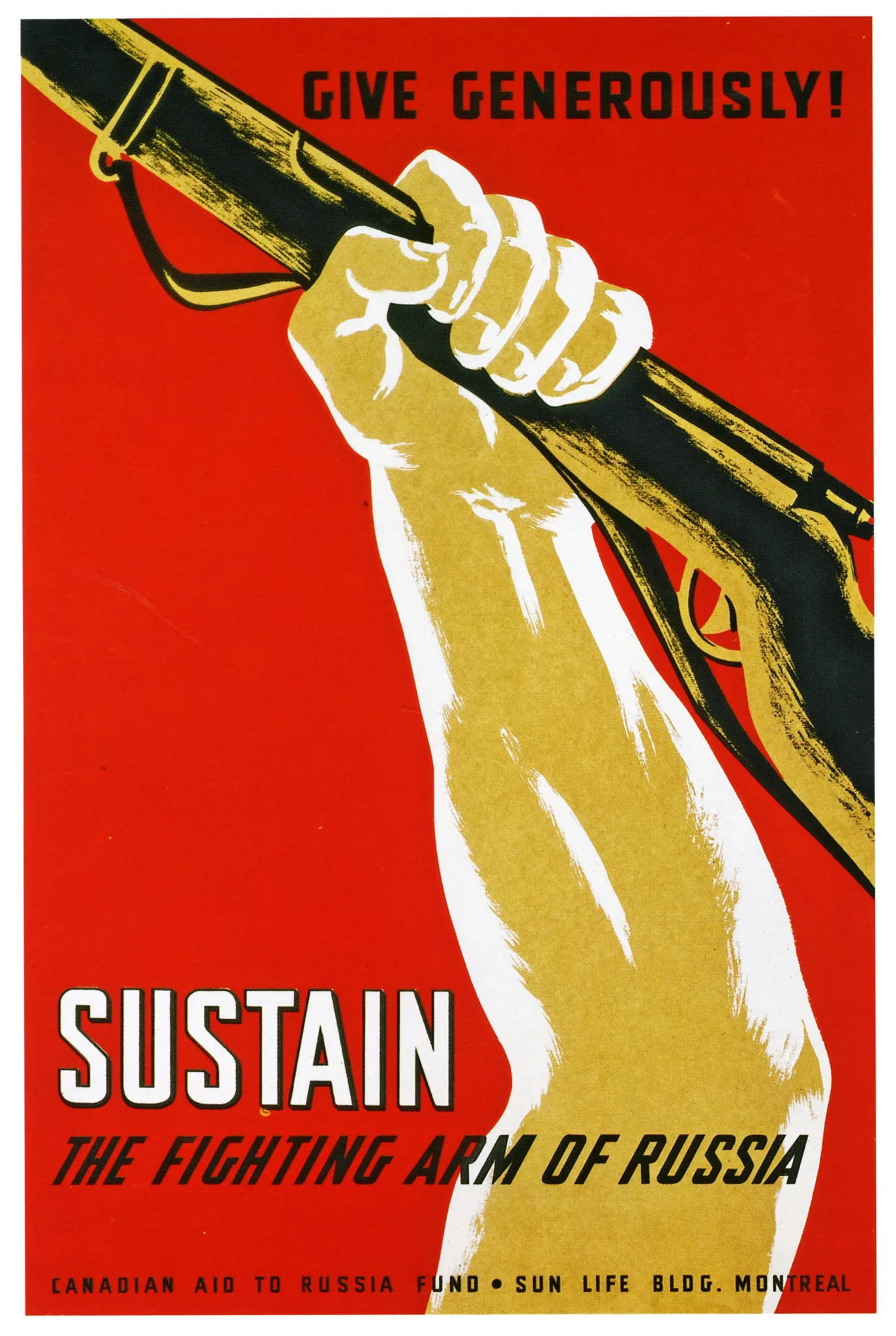Винтажные рекламные плакаты WW2 поддерживающие боевые руки русские классические