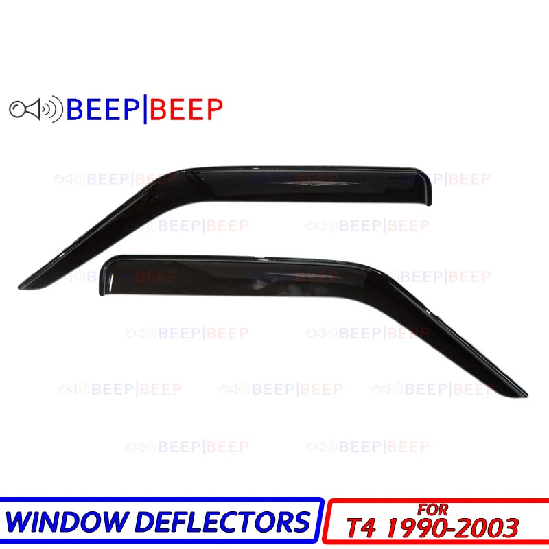 

Для Volkswagen T4 1990- 2003-автомобильные оконные дефлекторы отражатели солнцезащитный козырек от дождя ветра вентиляции крышка отделка Аксессуары ...