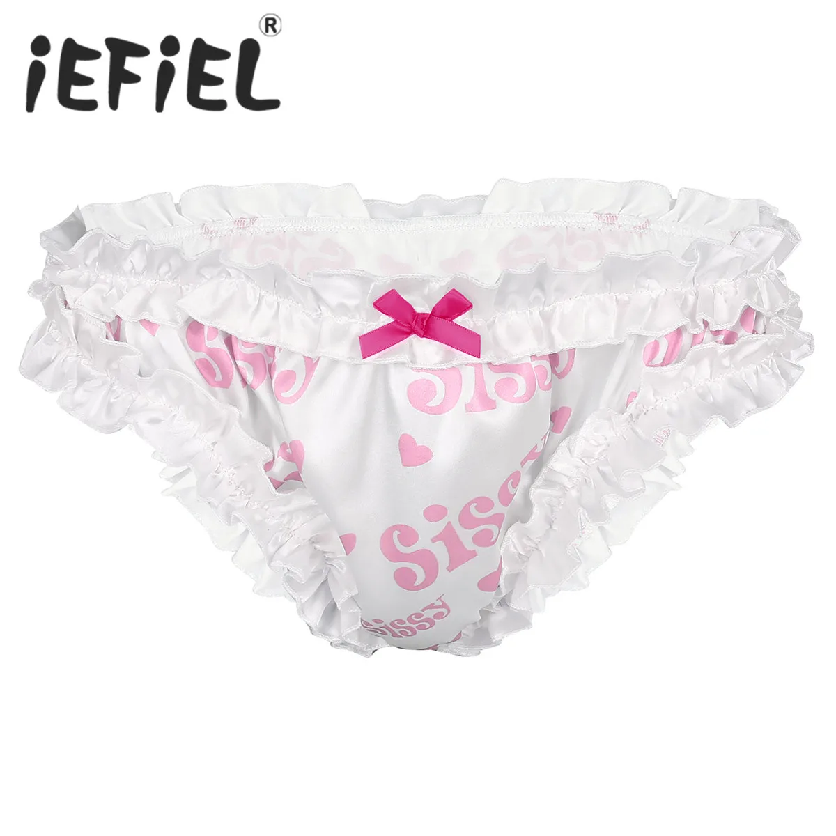 Новое поступление модное мужское нижнее белье Sissy супер Кружевные Гофрированные