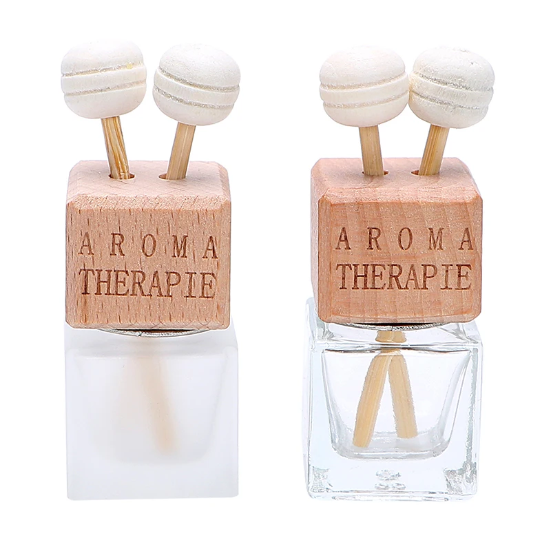 

Auto Styling Car Perfume Clip For Essential Oils Air Freshener Fragrance Air Vent Empty Glass Bottle Car Interior Decorations