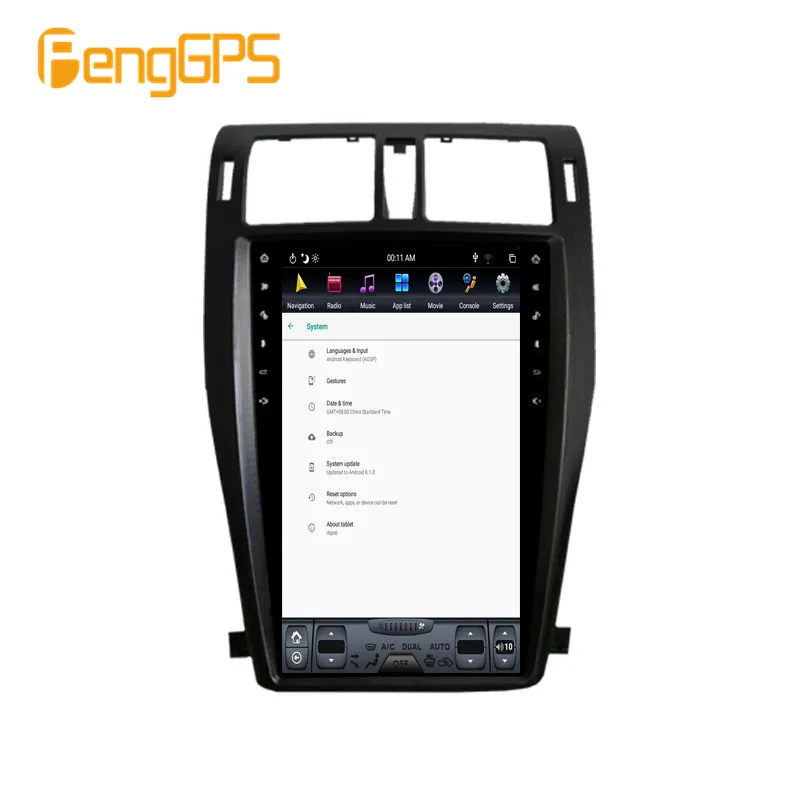 Автомобильный мультимедийный плеер Tesla на Android 8. 1px6 со встроенным радио и