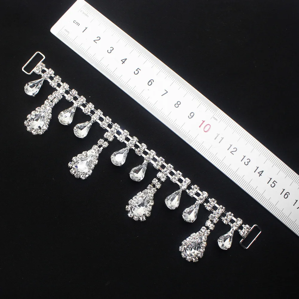 ZMASEY пряжки бикини Стразы 2 шт 165 мм швейная одежда Бодибилдинг соревнование Декор