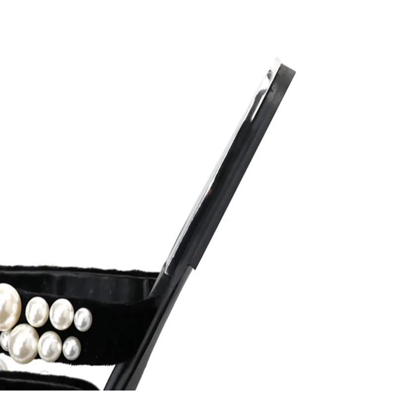 Новейшая модель летние сандалии на плоской подошве с бусинами Повседневная