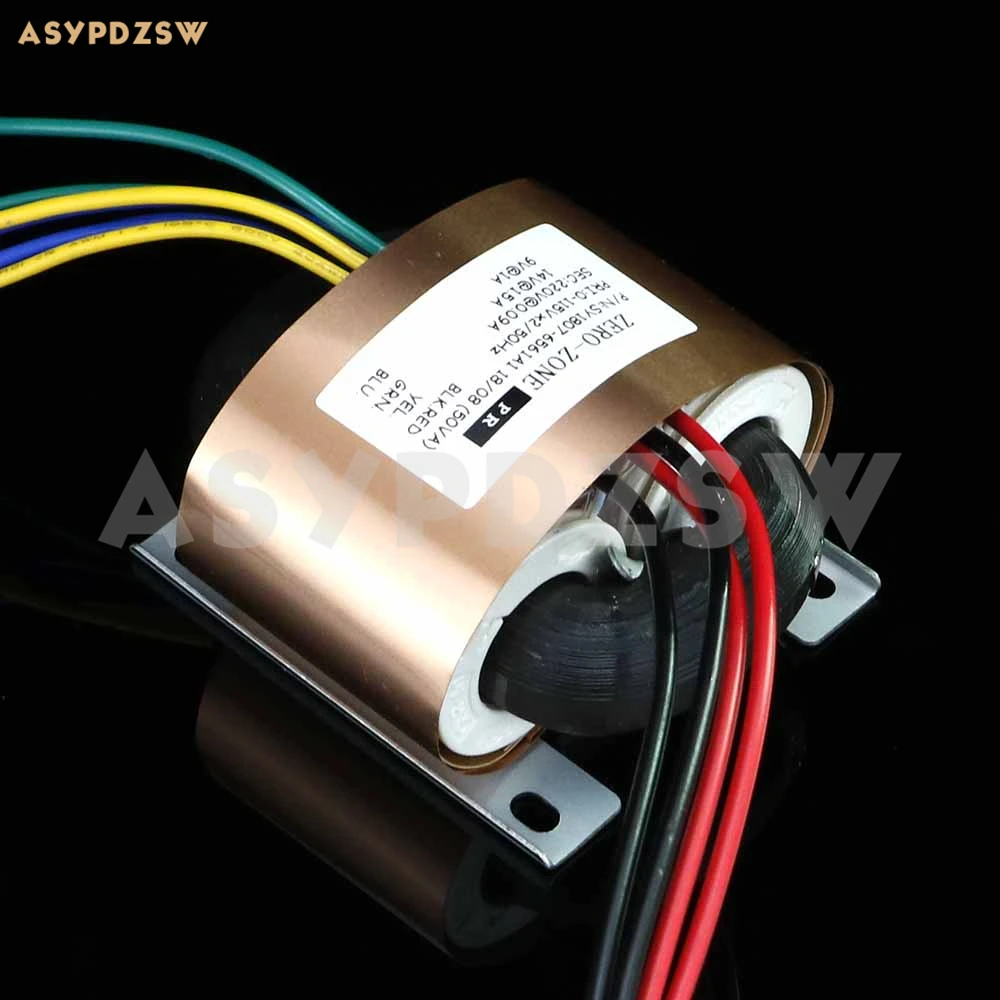 Hi-Fi PRT08A из бескислородной меди, R сердечника трансформатора Выход 220V+ 14В+ 9V с медной фольги щит