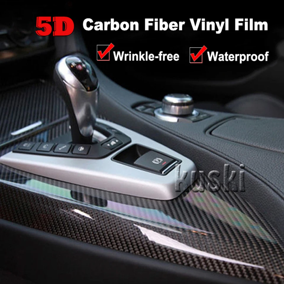 ZDPARTS 10*152 см автомобильный Стайлинг 5D наклейки из углеродного волокна для Ford Focus 2 3