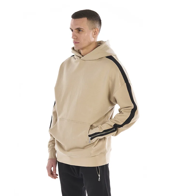 Однотонные толстые флисовые мужские полосатые кофты и толстовки пуловер