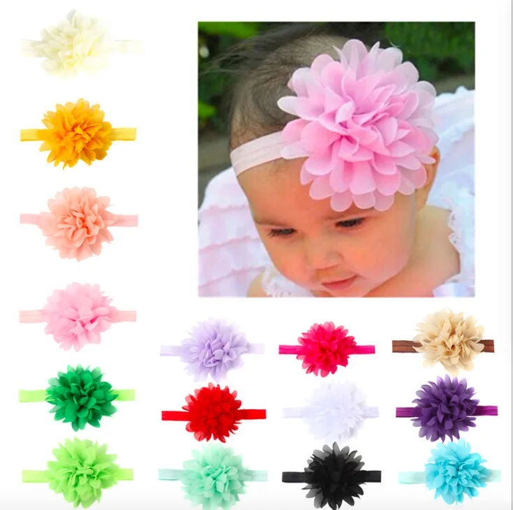 Лидер продаж эластичная повязка для волос маленьких девочек детская одежда на