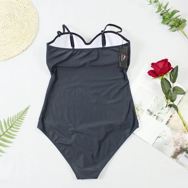 Пикантные печати купальники для малышек 2018 одна деталь купальник Maillot de bain femme Push