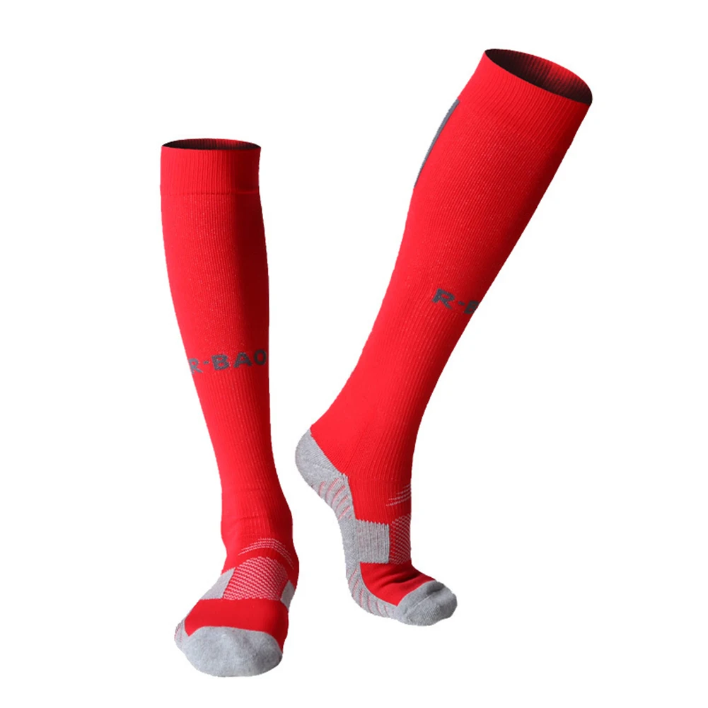 Хлопковые футбольные носки гольфы дышащие плотные профессиональные