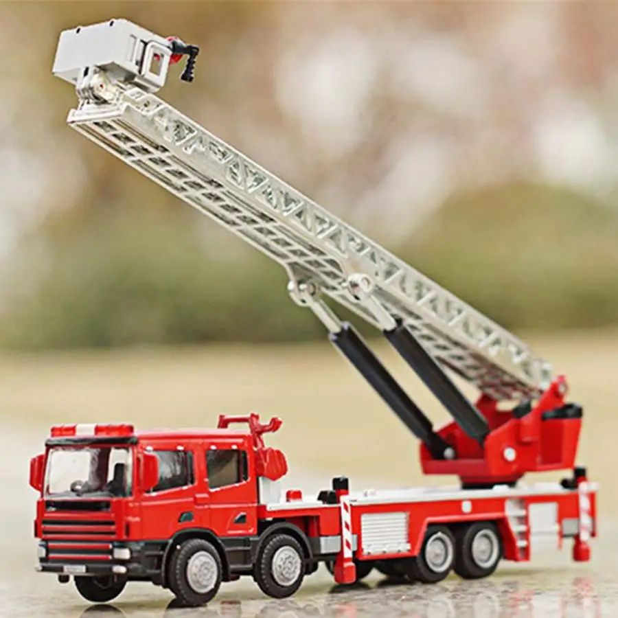 5 шт./компл. 1:50 весы сплав пожарный инженерный автомобиль модель грузовик