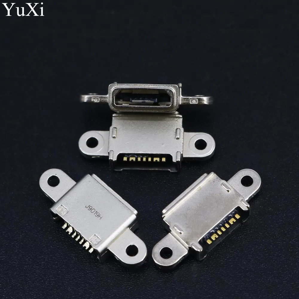 YuXi 10 шт./лот для Samsung Galaxy S7 G9300 G930F S7 edge G9350 G935F разъем micro USB разъем для зарядки телефона