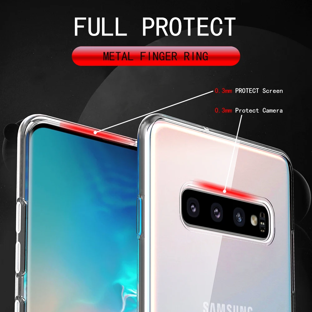 Для Samsung Galaxy S10 5G S9 S8 Plus Note 9 8 A7 A9 2018 S10e M20 M30 Чехол Мягкий силиконовый чехол с