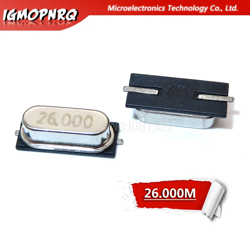 20 шт SMD кварцевый генератор 14 7456 м 16 000 18 432 22 1184 24 HC 49S Кварцевый резонатор