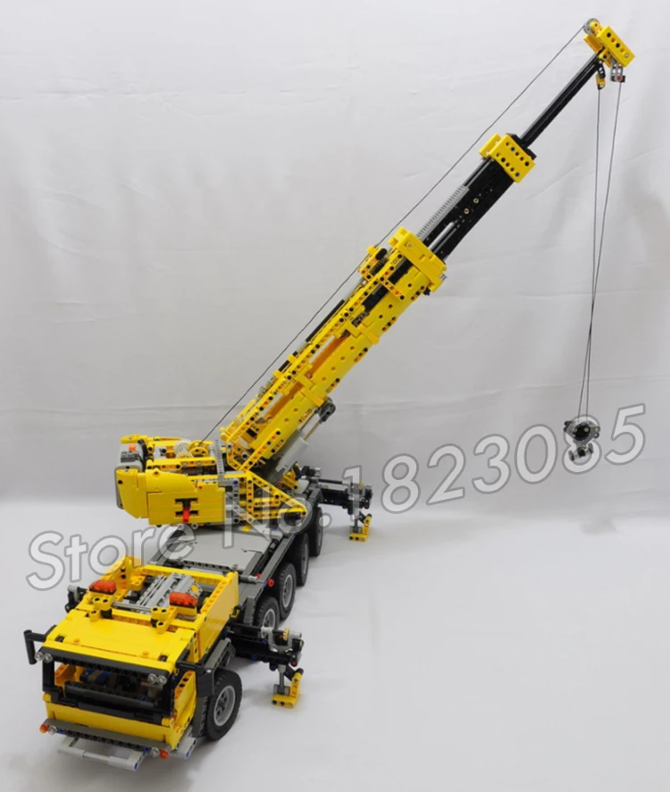 2606 шт 2в1 Technic мобильный кран MK II контейнерный накопитель 20004 фигурные строительные блоки игрушки машина совместима с Lago