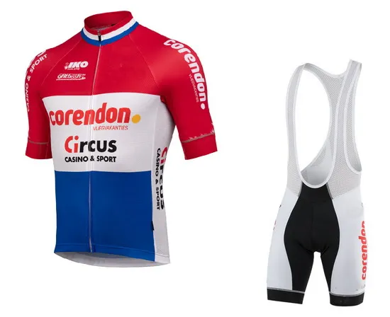 2019 CORENDON цирк команды 3 вида конструкций с коротким рукавом Велоспорт Джерси Лето