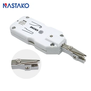 Krone Lsa-plus Профессиональный телекоммуникационный телефонный кабель RJ11 RJ45 пуансон набор инструментов