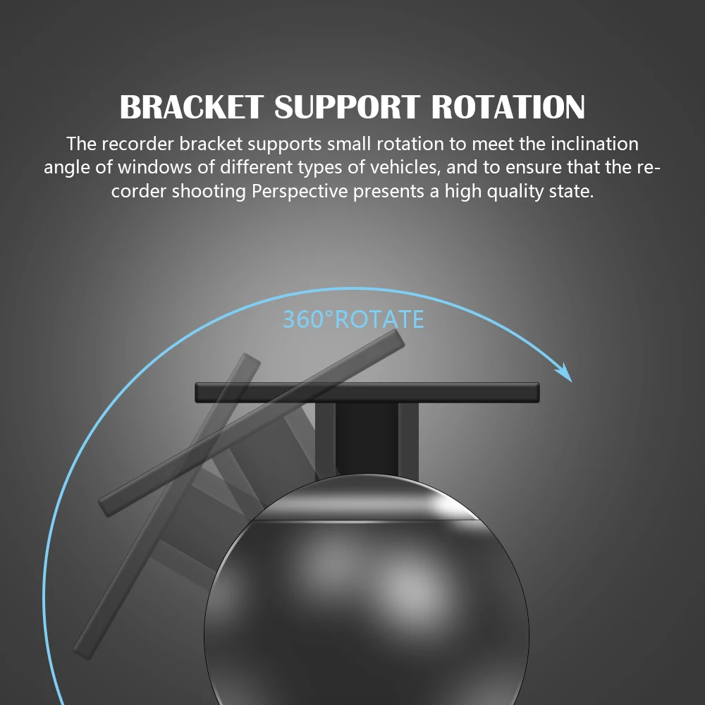 Автомобильный видеорегистратор AMprime Mini ADAS USB циклическая запись g сенсор