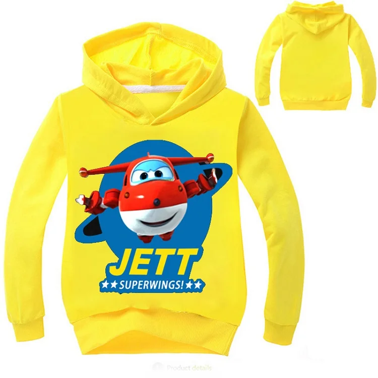 COLOR 20 DLF 2-16Years Осенние костюмы Супер худи Wings детская одежда свитера для детей, которые начинают ходить, с рисунками из мультфильмов, топы, футболка для маленьких девочек одежда для малышей, пальто - Цвет: COLOR 20