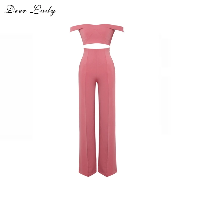 Женский сексуальный летний комплект из 2 предметов с оленем синий укороченный