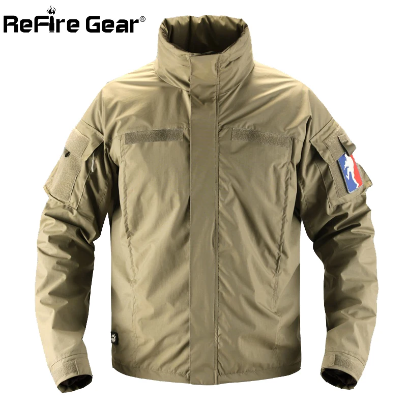 Мужская тактическая куртка ReFire Gear демисезонная мягкая Водонепроницаемая