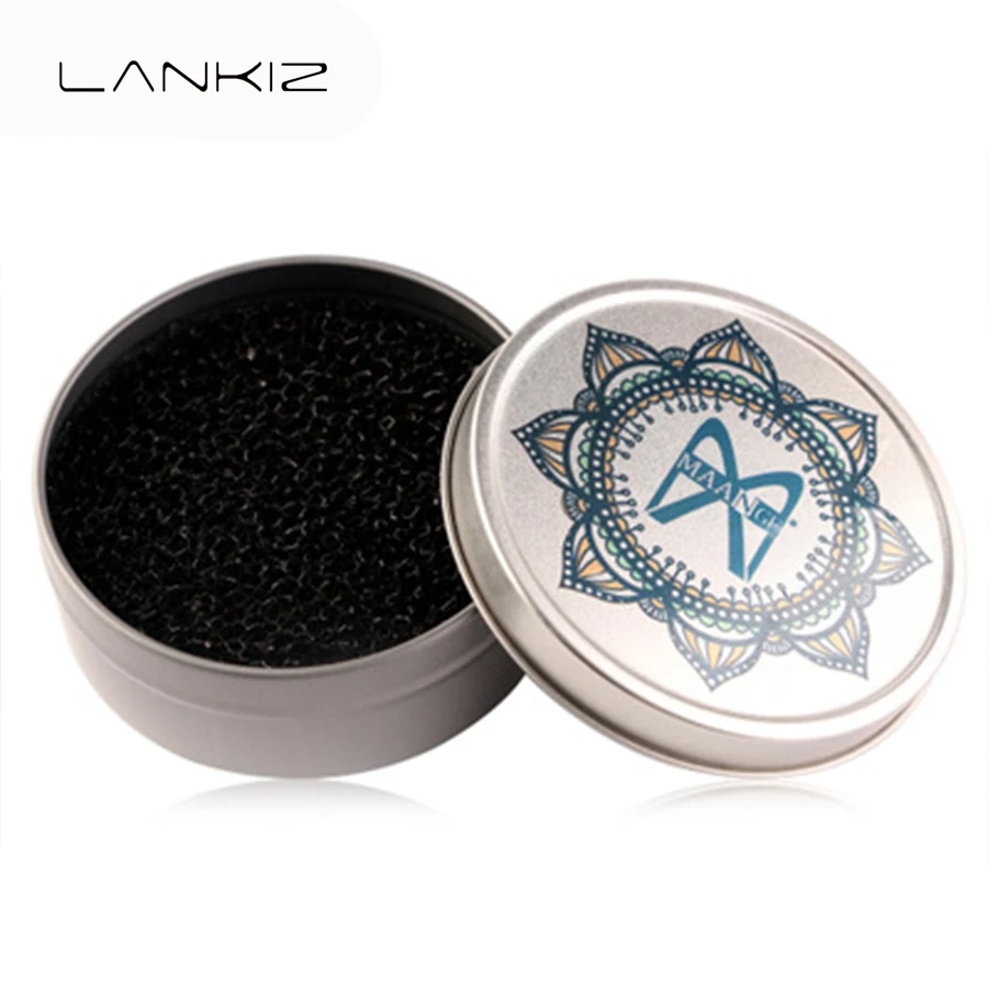 Макияж щетка для очистки инструмент губка удаления Алюминий составляют щетки