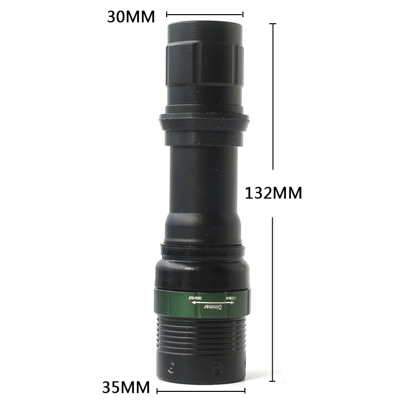 Litwod CK91 Алюминий Мощный светодиодный вспышка светильник XML T6 фонарь Водонепроницаемый Портативный светодиодный светильник Тактический 18650 Перезаряжаемые фонарь