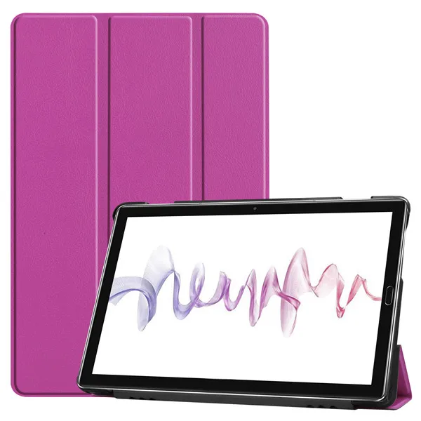 purpal Чехол для планшета huawei MediaPad M6 8,4 дюймов, легкий ультра тонкий чехол для смарт-телефона huawei MediaPad M6 8,4, чехол для планшета - Цвет: purpal