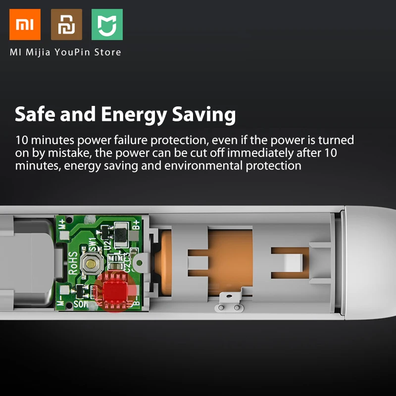 XIAOMI Mijia SOOCAS триммер для волос в носу и бровей N1 острое лезвие для мытья тела портативный минималистичный дизайн Безопасный Очиститель для отделки