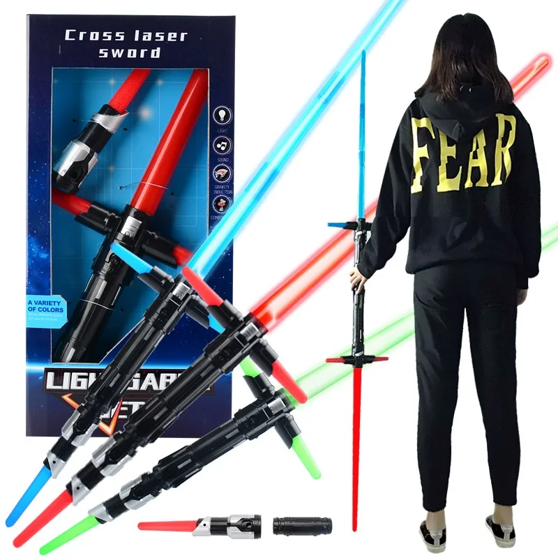 Kylo Ren Lightsaber музыки и Свет меч игрушки 100 см Действие для детей Darth Vader мечи света
