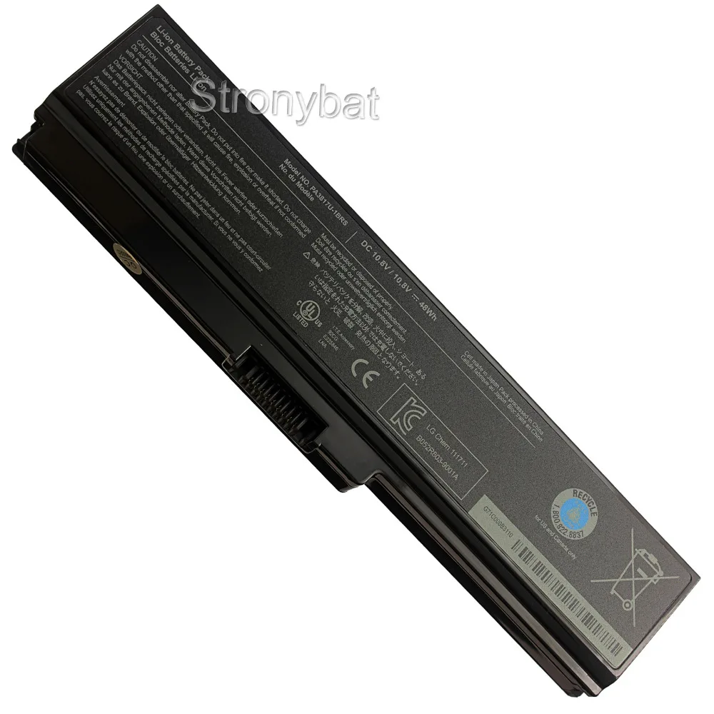 Аккумулятор флуоресцентный A660 A665 C645D C655 C650 Toshiba Satellite L700D L735 L770D L730 L775 L700 L740 L745 L750 L755 |