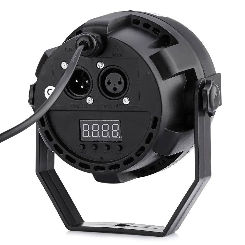 RGBW 12 светодиодов цифровой дисплей Par свет сценическая лампа с пультом