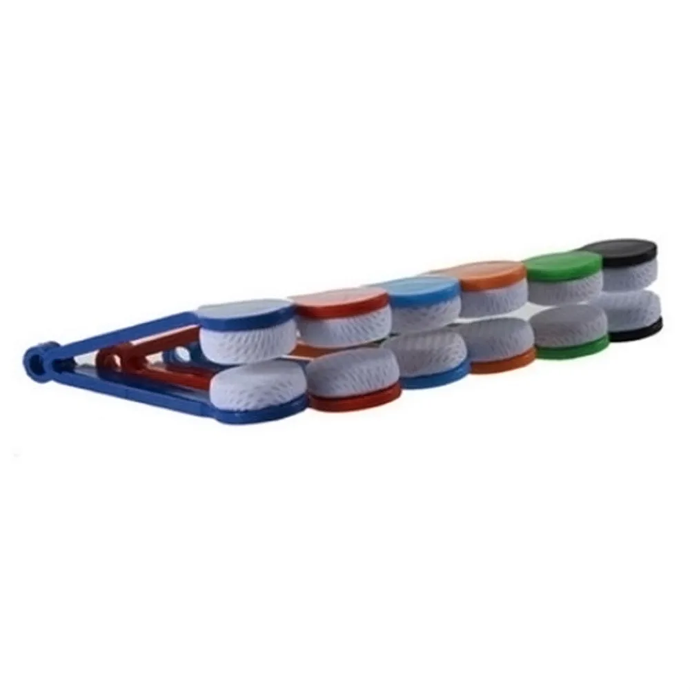 

Portable Multifunctional Glasses Cleaning Rub Eyeglass Sunglasses Spectacles Microfiber Cleaner Brushes Cleaning Tool#7.3