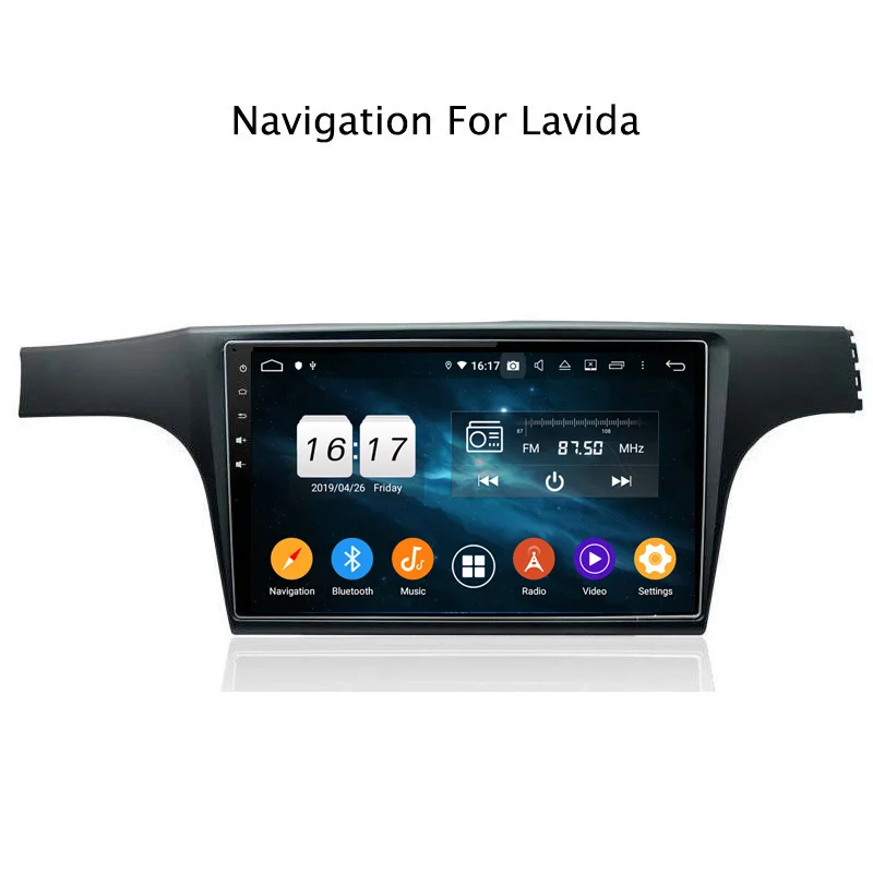 10 1 &quot4G ram 32G rom Восьмиядерный Android 9 0 Автомобильный gps навигация для VW Lavida 2013-2014 Топ