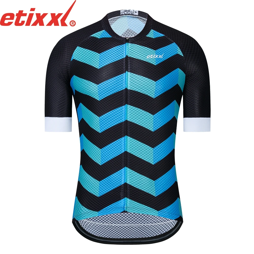 ETIXX 2020 летняя велосипедная Джерси Дышащая MTB одежда Maillot Ropa Ciclismo | Спорт и