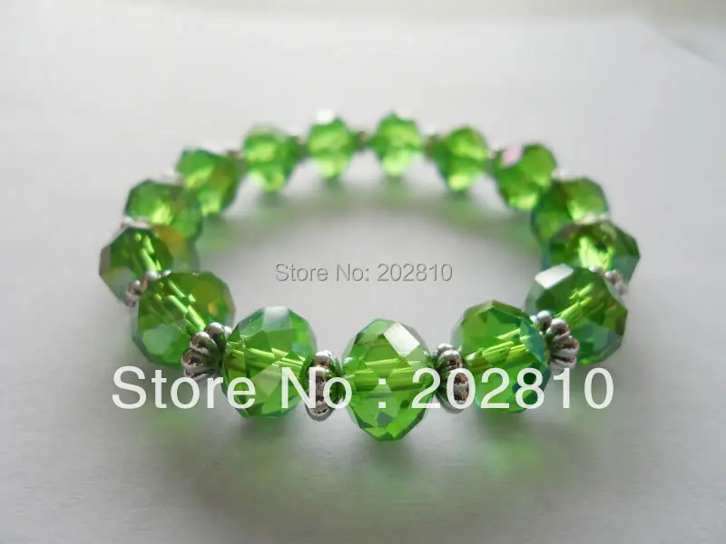 Ювелирные изделия модный браслет и с натуральным зеленым кристаллом | Украшения
