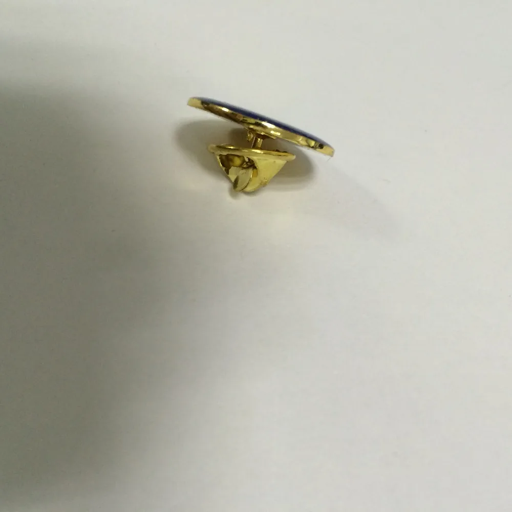 Штифт для лацканов под заказ изготовленный из железа с серебряным покрытием