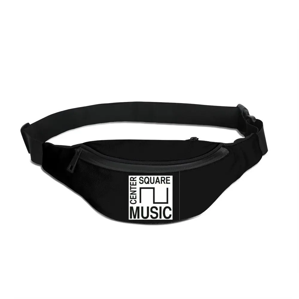 Поясная сумка для мужчин и женщин музыкальный квадратный кошелек бега забавная
