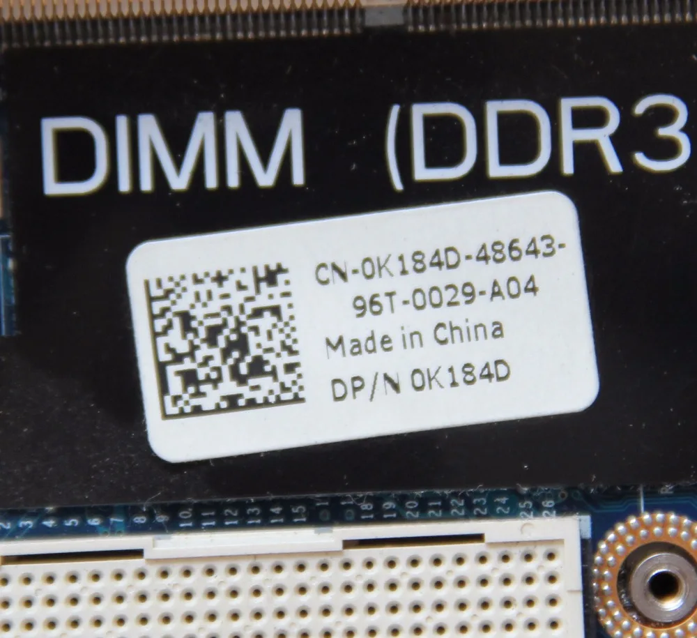 CN 0K184D K184D для DELL XPS 1340 материнская плата ноутбука DA0IM3MBAG0 с G98 600 U2 GPU на борту DDR3