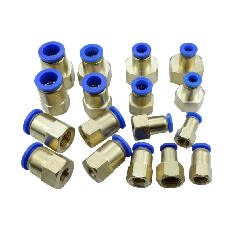 4 мм/6 мм/8 мм/10 мм/12 мм OD * 1/8 &quot/1/4&quot/3/8 &quot/1/2&quot bspp пневматический Push в