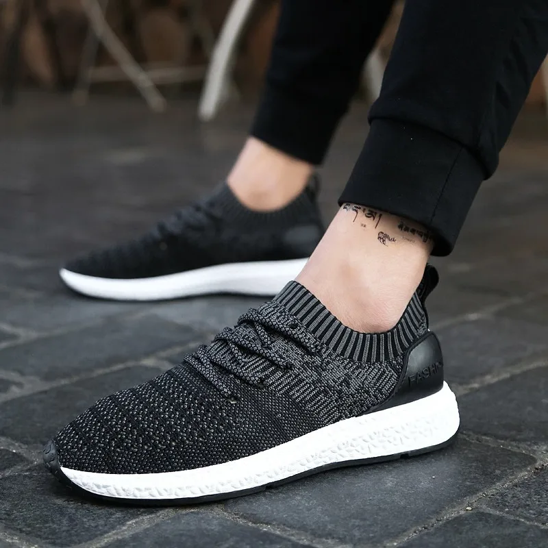 REETENE Men Mesh Casual Shoes Breathable 2019 New Summer Spring Sneakers Fashion Slip On | Обувь
