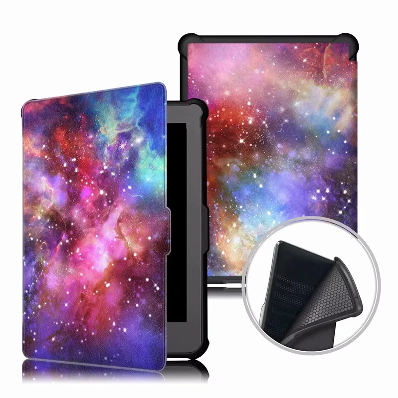 F Для Kobo Clara Прозрачный HD чехол умный кожаный силиконовый защитный чехол Funda для Kobo Clara HD чехол Hoesje 6,0 дюймов+ подарок - Цвет: F