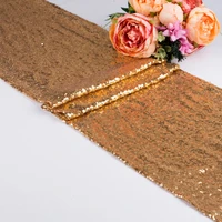 1 stuk 30x275 cm 30x180 cm goud rose goud zilver pailletten tafelloper voor party tafel doek bruiloften decoratie tafellopers