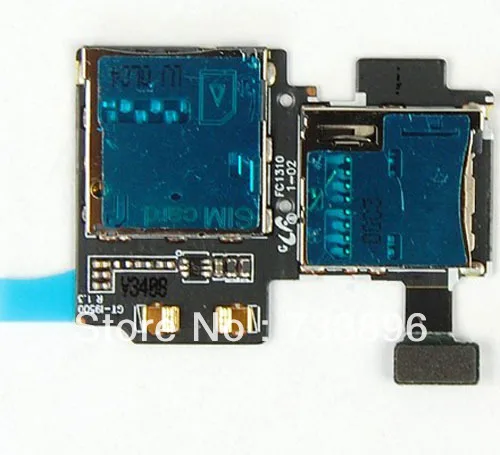 Новые Sim-карты Держатель Гнездо Слот Лоток Шлейф Замена Для Samsung Galaxy S4 i9500