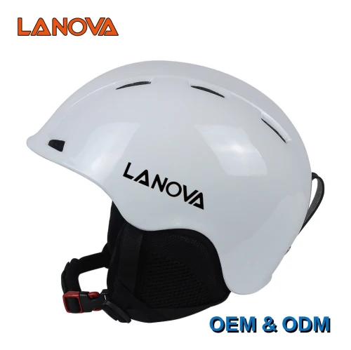 Фирменный профессиональный лыжный шлем LANOVA, лыжный шлем для взрослых, шлем для катания на коньках/скейтборде, многоцветные снежные спортивные шлемы - Цвет: White