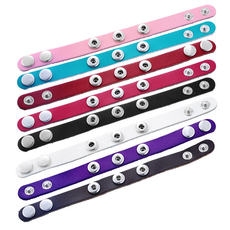 Детские браслеты из натуральной кожи 8 шт./лот белые обручи подходят к мини