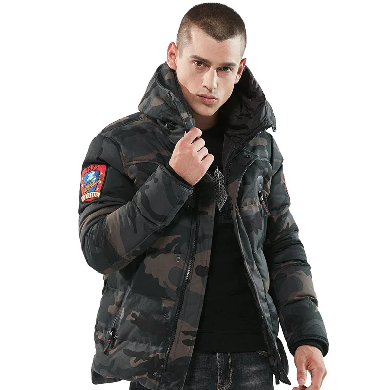 Мужская парка, зимние куртки, хлопок, Chaquetas Hombre, камуфляжное пальто, мужские повседневные камуфляжные куртки и пальто